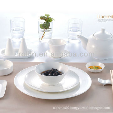 Come from Chaozhou factory tableware,house ware, dinnerware porcelain dinner set round ceramic dish